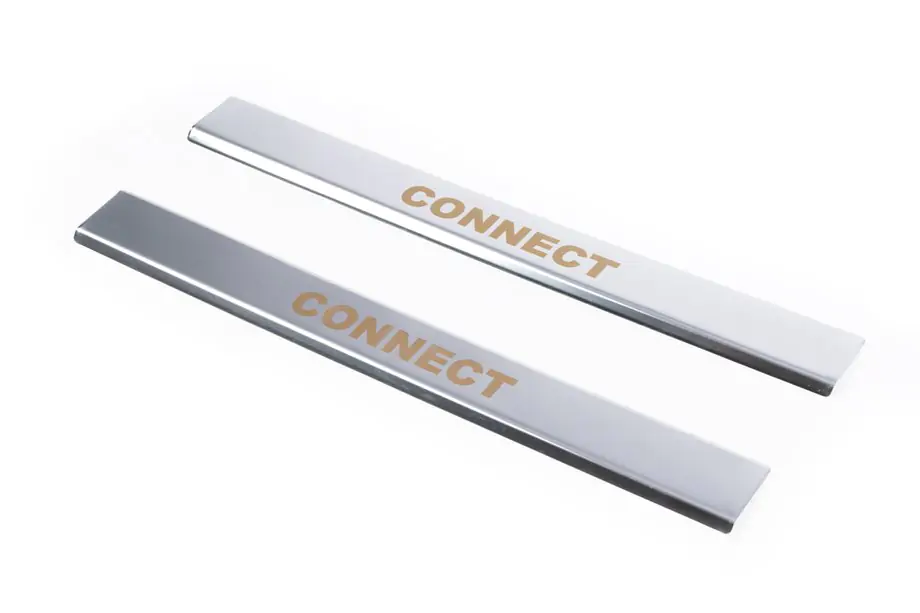 Ford Connect 2002–2006 Nerezové kryty prahů Carmos V1 (2 ks) Image