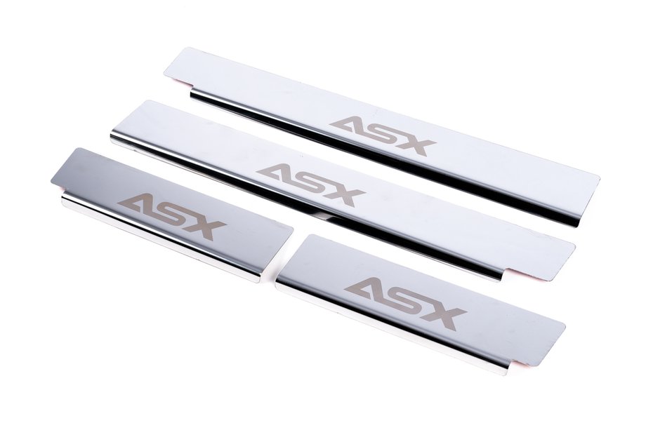 Mitsubishi ASX 2010–2023 Nerezové kryty prahů Carmos (4 ks) Image
