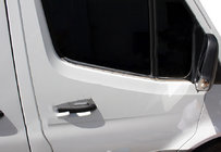 Mercedes Sprinter W907/W910 2018– Chromové okenní lišty (4 ks) fotografie 1