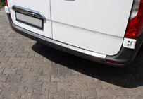Mercedes Sprinter W907/W910 2018– Nerezové lišty na zadní nárazník OmsaLine (nerez) fotografie 1
