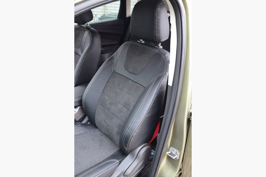 Ford Kuga/Escape 2013–2019 Autopotahy na míru SoyuzAuto Leather Style Image