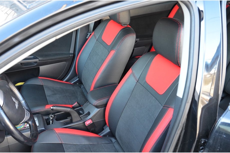 Mitsubishi Lancer X 2008– Autopotahy SoyuzAuto Leather-style Image