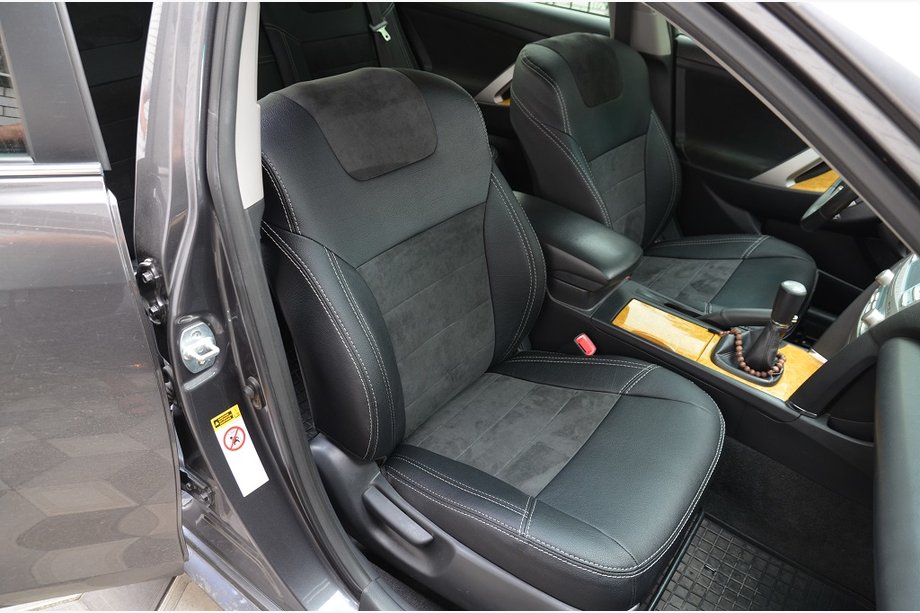 Toyota Camry 2006–2011 Autopotahy (koženka – náhrada Alcantary, Elite) Image