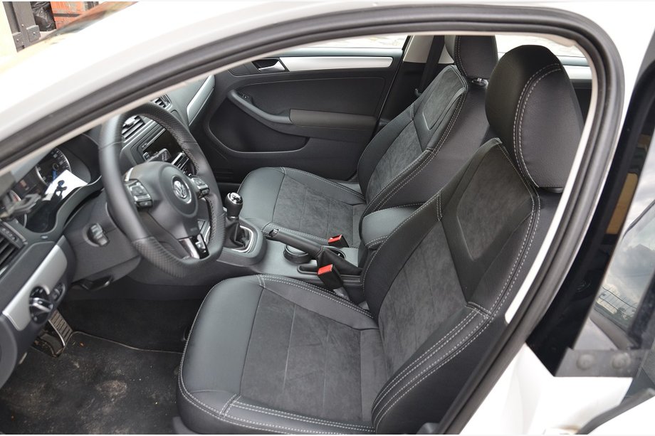 Volkswagen Jetta 2011–2018 Autopotahy SoyuzAuto Leather-style Image