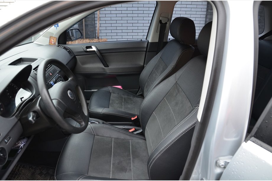 Volkswagen Polo 2001–2009 Autopotahy SoyuzAuto Leather-style Image