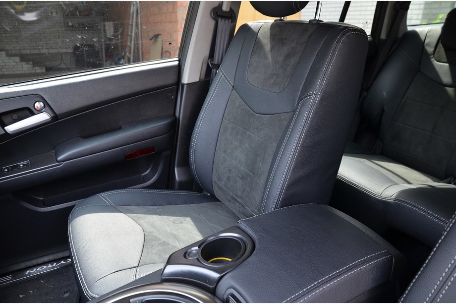SsangYong Kyron 2005–2014 Autopotahy SoyuzAuto Leather style Image