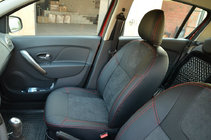 Renault Sandero 2013–2022 Autopotahy SoyuzAuto Leather style fotografie 2