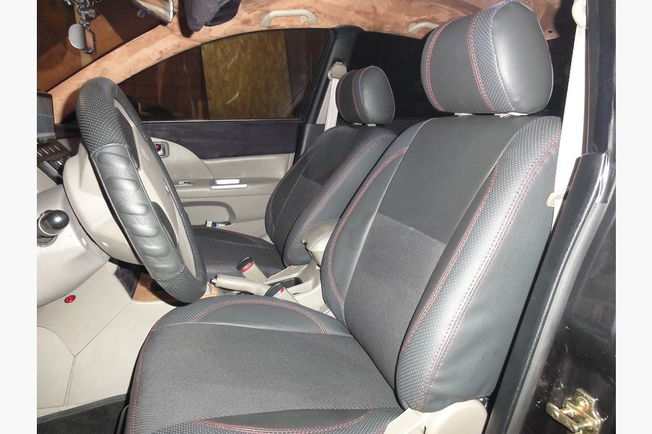 Chery Elara/Alia/Fora/A5 2006– NOVINKA!!! Originální potahy na sedadla z ekokůže SoyuzAuto Premium Image