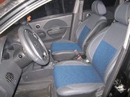 Chevrolet Aveo T200 2002–2008 NOVINKA!!! Originální potahy na sedadla z ekokůže SoyuzAuto Premium fotografie 1