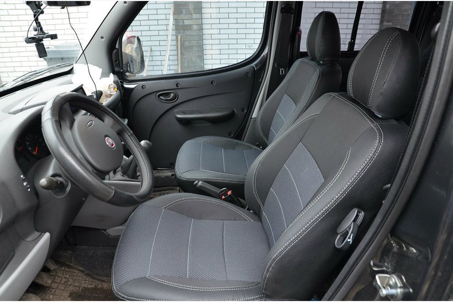 Fiat Doblo I 2001–2005 NOVINKA!!! Originální potahy SoyuzAuto Premium (celý interiér) Fotografie 6