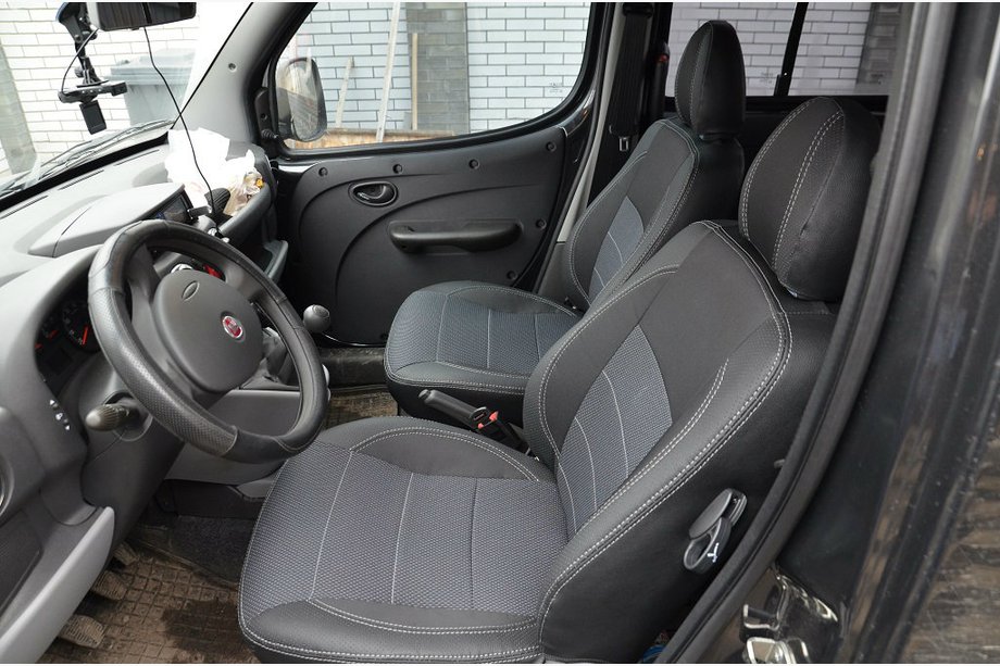 Fiat Doblo I 2001–2005 NOVINKA!!! Originální potahy SoyuzAuto Premium (celý interiér) Fotografie 7