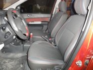 Hyundai Getz 2002– Autopotahy (eko kůže + látka) fotografie 1