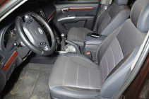 Hyundai Santa Fe 2 2006–2012 Autopotahy (eko kůže↗látka, Premium) fotografie 4