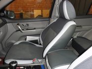 Kia Sorento I BL 2002–2009 Novinka! Modelové autopotahy z ekokůže Brothers Premium fotografie 2