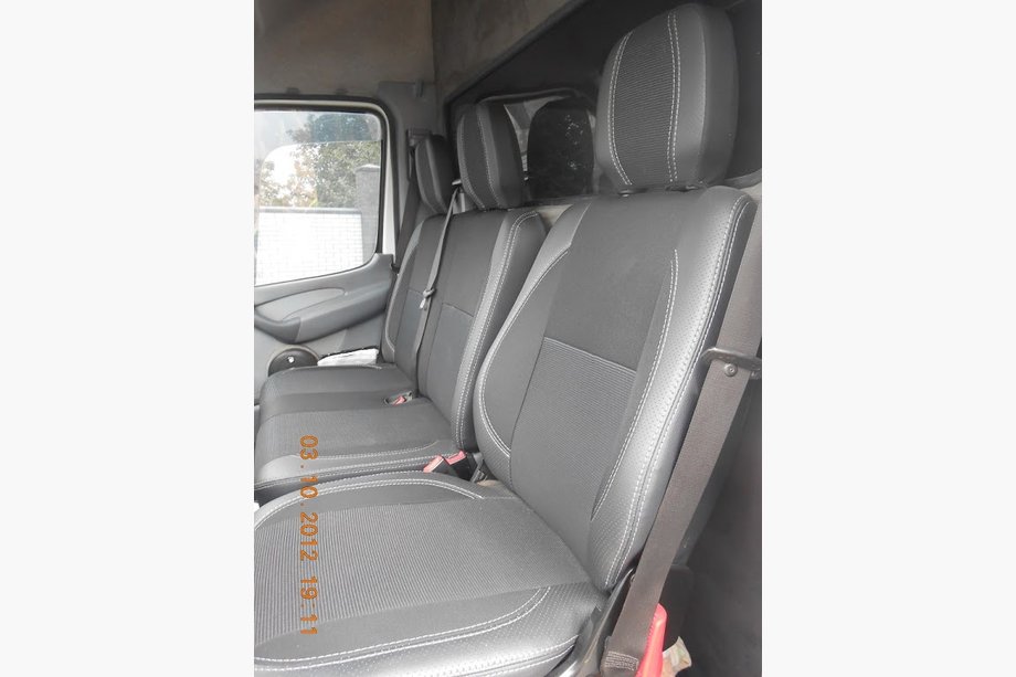 Mercedes Sprinter W901/902/903/904/905 1995–2006 Originální autopotahy Premium (koženka + látka) 1+1 Image