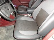 Mercedes E-Class W124 1984–1997 Autopotahy (eko kůže↗látka, Premium) fotografie 2