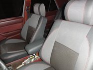 Mercedes E-Class W124 1984–1997 Autopotahy (eko kůže↗látka, Premium) fotografie 3