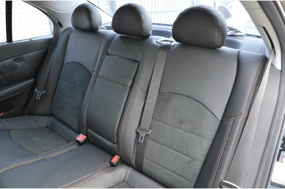 Mercedes E-class W211 2002–2009 Originální potahy SoyuzAuto Leather style Image