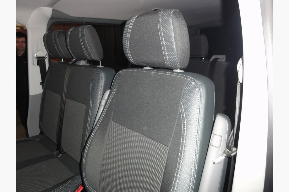 Volkswagen T5 Multivan 2003–2010 Autopotahy (eko kůže↗látka, Premium) Přední (2+1) Image
