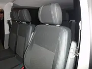 Volkswagen T5 Caravelle 2004–2010 Autopotahy (eko kůže a látka, Premium) Kompletní sada a přední sedadla (1+1) fotografie 1