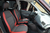 Fiat Doblo II 2010–2022 Prémiové autopotahy (kombinované, kompletní sada do interiéru) fotografie 3