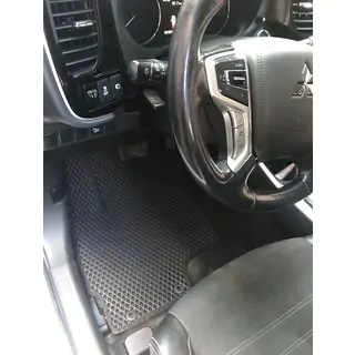 EVA autokoberce P-HEV (černé) Mitsubishi Outlander 2012–2021 fotografie 1