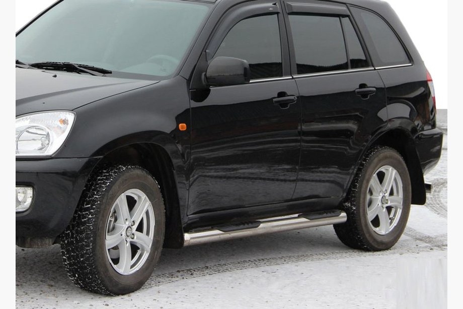 Chery Tiggo 1 2005–2016 Boční nášlapy – nerezové trubky (2 ks) Image