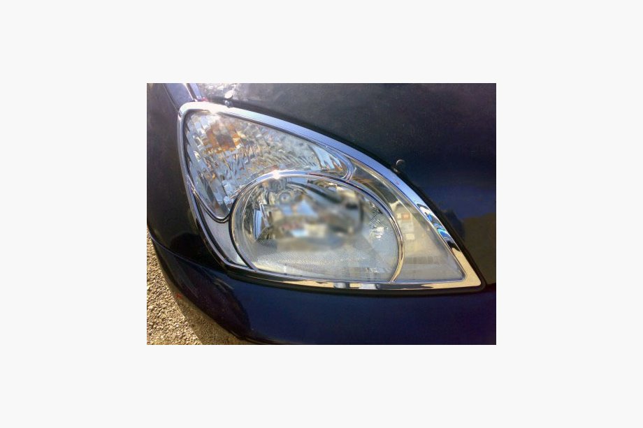Chery Tiggo 1 2005–2016 Chromové rámečky světlometů (ABS, chrom) Image