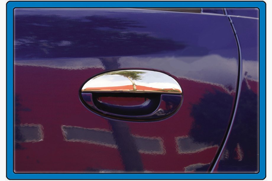 Chery Kimo 2007–2015 Chromové kryty klik dveří (4 ks, nerez) Image