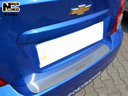 Chevrolet Aveo T300 2011–2020 Ochranná lišta zadního nárazníku Nathaniko (nerez) fotografie 1