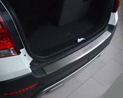 Chevrolet Captiva 2006–2019 Nerezová ochranná lišta zadního nárazníku s ohybem НатаНика (2011+) fotografie 1