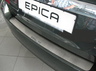 Chevrolet Epica 2006–2014 Nerezová lišta zadního nárazníku Natanika fotografie 1
