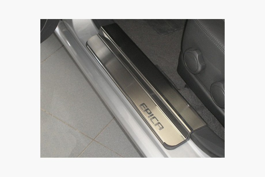 Chevrolet Epica 2006–2014 Nerezové lišty prahů Nатаніка Standard (4 ks) Image
