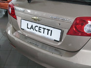 Chevrolet Lacetti 2003–2024 Nerezová lišta zadního nárazníku Natanika Hatchback fotografie 1