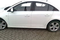 Chevrolet Cruze 2009–2015 Tuningové boční prahy SD (Meliset, k lakování) fotografie 1