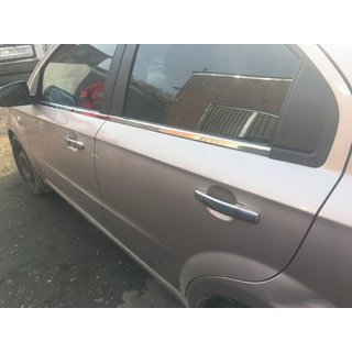Spodní lišty oken (4 ks, nerez) Chevrolet Aveo T250 2005–2011 fotografie 3