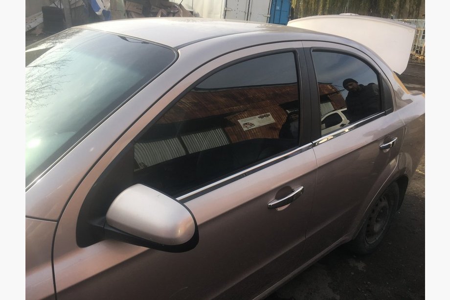 Chevrolet Aveo T250 2005–2011 Spodní lišty oken (4 ks, nerez) Fotografie 4