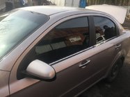 Chevrolet Aveo T250 2005–2011 Spodní lišty oken (4 ks, nerez) Hatchback fotografie 4