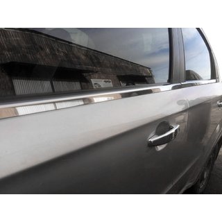 Spodní lišty oken (4 ks, nerez) Chevrolet Aveo T250 2005–2011 fotografie 2
