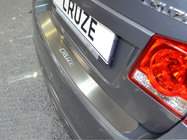 Chevrolet Cruze 2009–2015 Ochranná lišta zadního nárazníku Nathaniko (nerez) Sedan fotografie 1