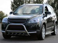 Chevrolet Captiva 2006–2019 Přední ochranný rám WT003-Plus (nerez) fotografie 1