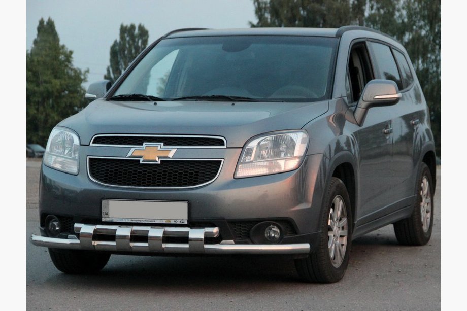 Chevrolet Orlando 2010–2018 Přední ochranný rám ST015 (nerez) Image