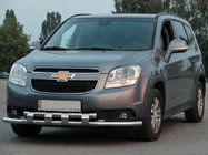 Chevrolet Orlando 2010–2018 Přední ochranný rám ST015 (nerez) fotografie 1