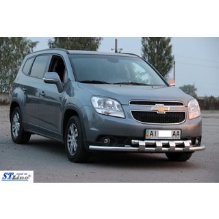 Přední ochranný rám ST015 (nerez) fotografie 3