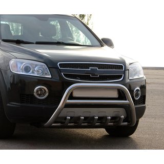 Přední nerezový ochranný rám WT003 Chevrolet Captiva 2006–2019 fotografie 1