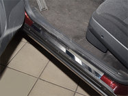 Lada Priora 2007–2018 Nerezové kryty prahů Natanika Premium (4 ks) fotografie 1