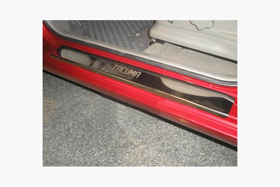 Chevrolet Tacuma/Rezzo 2000–2008 Nerezové prahové lišty Natanika Premium (4 ks) Image