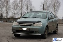 Chevrolet Lacetti 2003–2024 Přední ochranná tyč ST008 (42 mm, nerez) fotografie 2