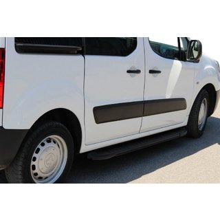 Boční nášlapy Allmond Black (2 ks, hliník) Citroen Berlingo 2008–2018 fotografie 3
