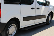 Citroen Berlingo 2008–2018 Boční nášlapy Allmond Black (2 ks, hliník) fotografie 3